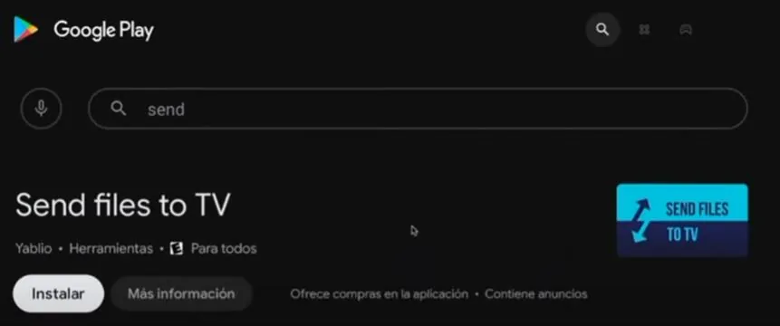 Descargar la aplicación Send files to TV Descargar la aplicación Send files to TV