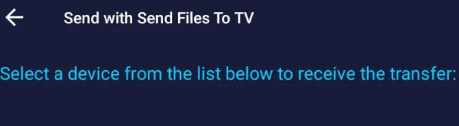 Transfiere el archivo APK a Smart TV(4)